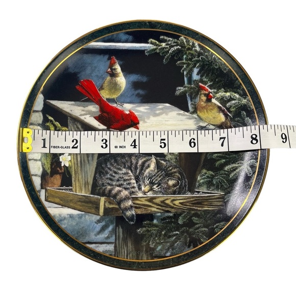 Vintage 1994 The Bradford Exchange Collectors Plate Cat Nap by Persis Weirs - Picture 5 of 5